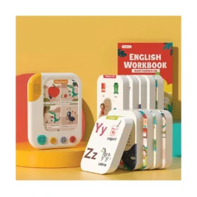 tvåspråkiga flashcards barn ZN30 med 200 kort och ljud